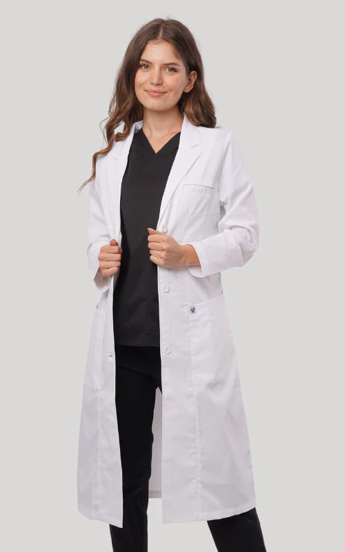 VF4542 -لاب كوت كومفورت كوين طويل نسائي بطول 43 انش من فايروس فلكس